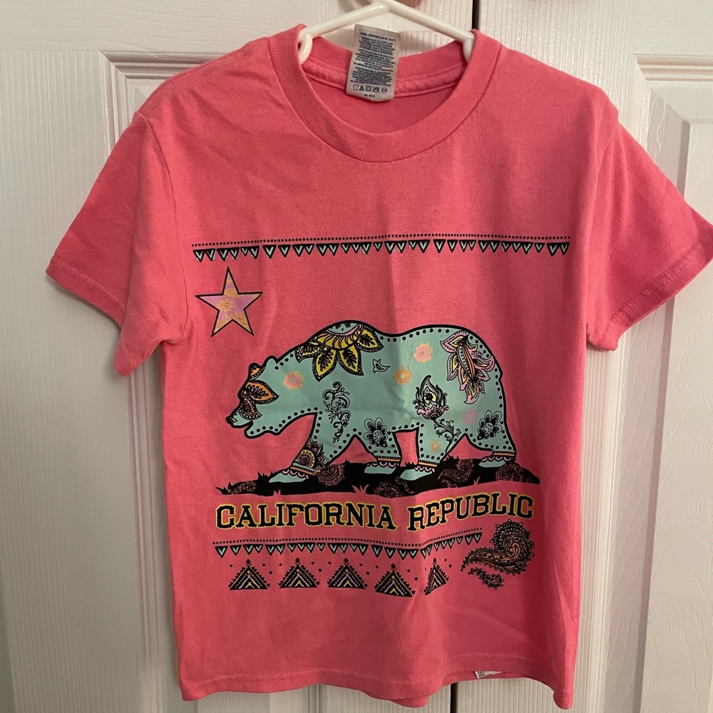 Pink California Tee